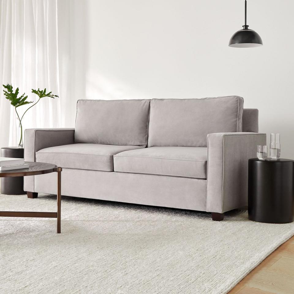 <p><a href="https://go.redirectingat.com?id=74968X1596630&url=https%3A%2F%2Fwww.westelm.com%2Fproducts%2Fhenry-sleeper-g228&sref=https%3A%2F%2Fwww.esquire.com%2Flifestyle%2Fg46364036%2Fbest-couches-for-small-spaces%2F" rel="nofollow noopener" target="_blank" data-ylk="slk:Shop Now;elm:context_link;itc:0;sec:content-canvas" class="link ">Shop Now</a></p><p>Henry Sleeper Sofa</p><p>westelm.com</p><p>$1274.15</p>