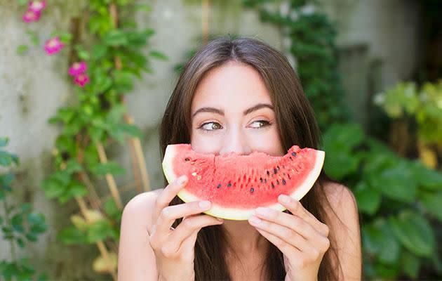 Fruit and vegetables is the key to happiness. Photo: Getty Images