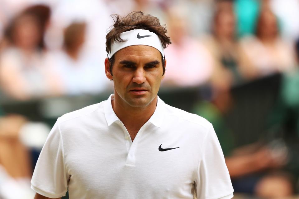 <p>Roger Federer’s knee won’t allow him to compete in the Olympics. The tennis pro states he is “disappointed” that he will not get to represent his home country of Switzerland. (Getty) </p>