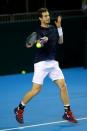 Britain Tennis - Great Britain v Argentina - Davis Cup Semi Final - Emirates Arena, Glasgow, Scotland - 15/9/16 Great Britain's Andy Murray during practice Action Images via Reuters / Andrew Boyers Livepic