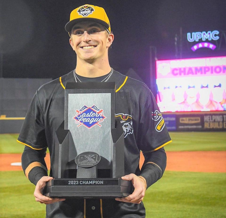 Ben Malgeri, a 2018 graduate of Exeter High School, helped the Erie SeaWolves, the Double-A affiliate of the Detroit Tigers, to the Eastern League championship last summer.