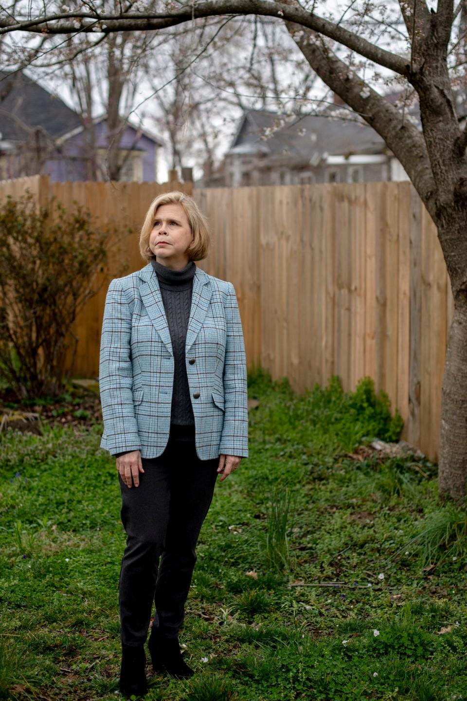 Kelley Henry, a Nashville-based federal public defender, poses on Friday, March 19, 2021 in Nashville, Tenn. Henry is representing Pervis Payne, a West Tennessee man currently on death row who Henry believes is innocent. 