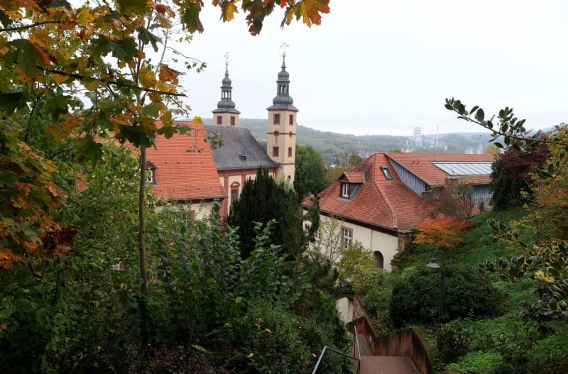 View of Triefenstein monastery, home to the Christusträger Brotherhood. A former prior of the German Protestant community is said to have abused fellow brothers for years. The accusations have long been an open secret, but some five years after the leader's death, the monks are finally addressing their community's dark past openly. Karl-Josef Hildenbrand/dpa