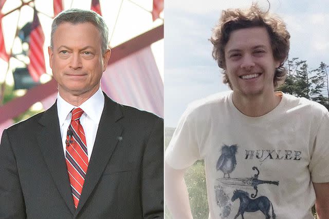<p>Gary Sinise/instagram</p> Gary Sinise and his son Mac