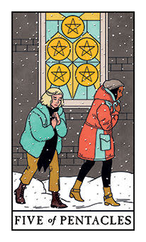 5 of Pentacles