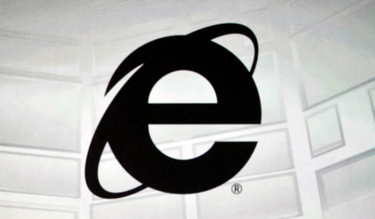 Microsoft Goodbye Explorer (Copyright 2022 The Associated Press. All rights reserved.)