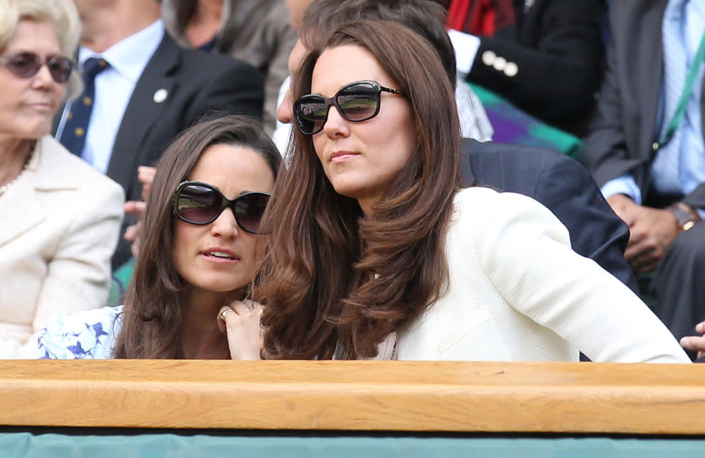 Duchess Catherine and Pippa Middleton - July 12 - Wimbledon finals