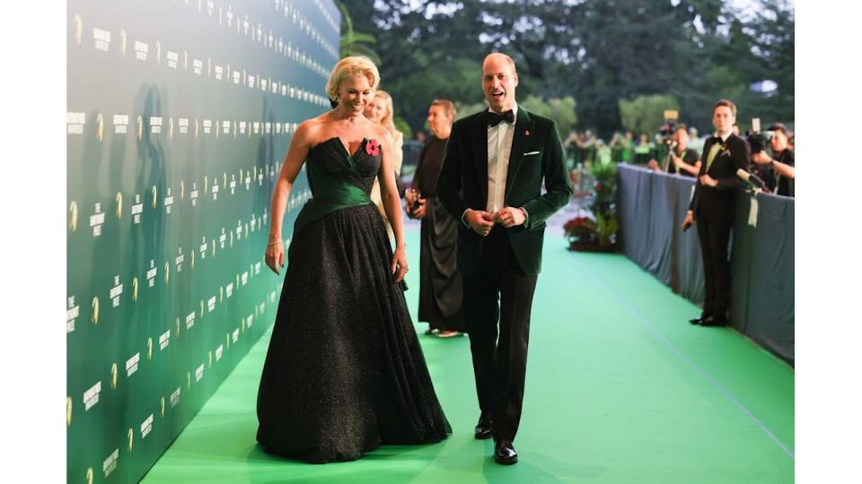 Hannah Waddingham and Prince William attend the 2023 Earthshot Prize Awards Ceremony in Singapore