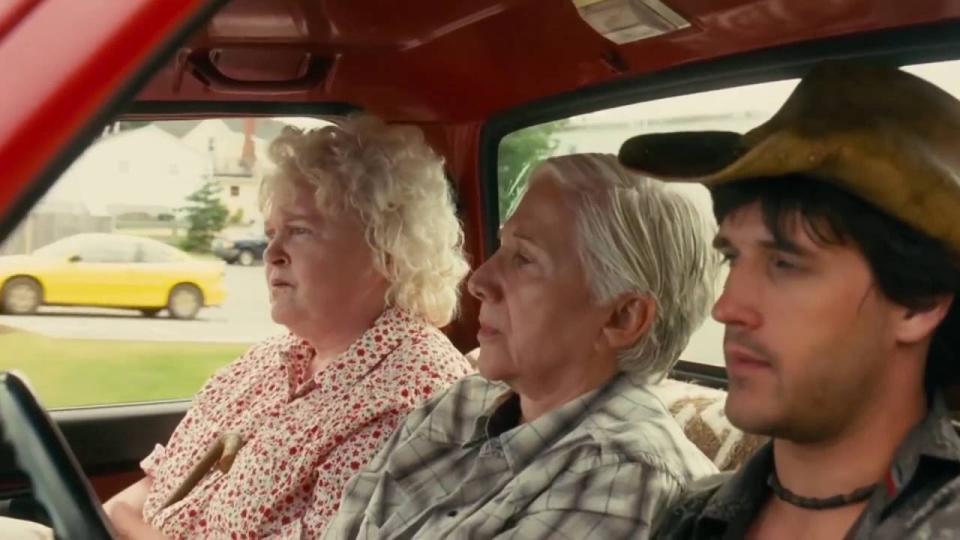 Brenda Fricker, Olympia Dukakis, and Ryan Doucette in Cloudburst (2011)