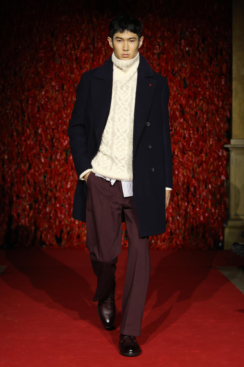 From the Isaia fall/winter 2024 collection.