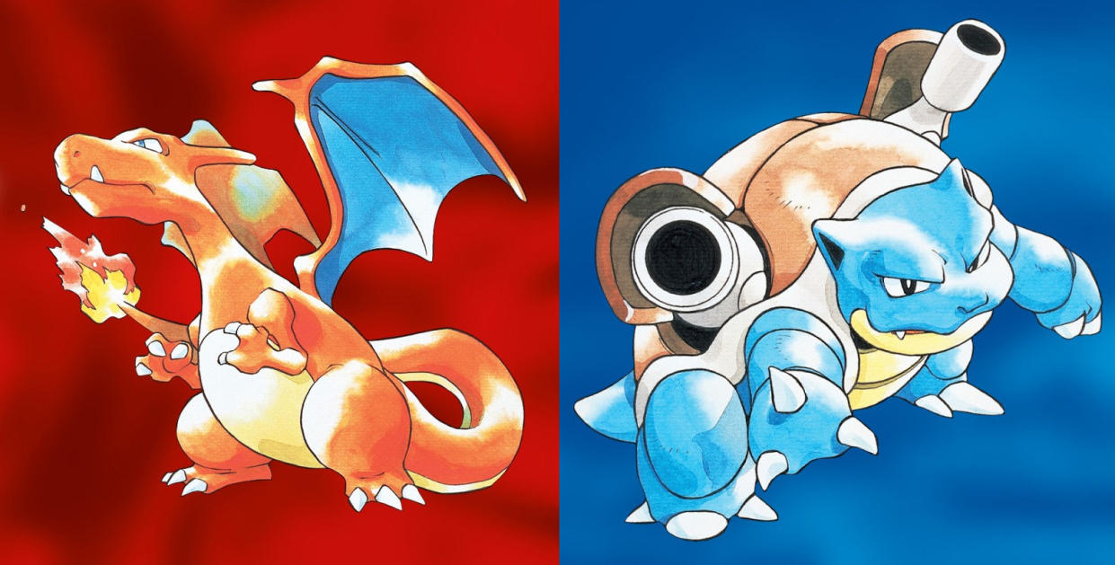  Pokemon Red and Blue. 