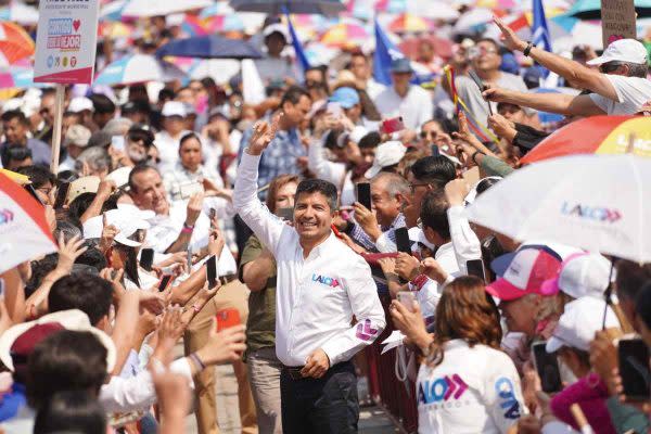 Eduardo Rivera, candidato a gobernador de Puebla del PAN-PRI-PRD