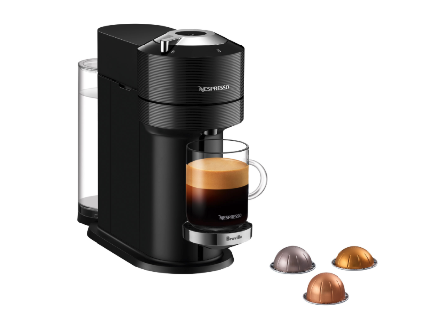 Nespresso Vertuo Next Premium Espresso Machine by Breville. Image via Best Buy.