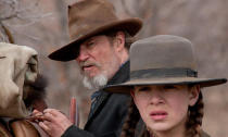 <p>TRUE GRIT (2011). Could anyone possibly replace John Wayne? Jeff Bridges did, and he did it darn well, in this country-western remake! In the film, a14-year-old girl joins an aging U.S. marshal and another lawman in tracking her father's killer into hostile Indian territory</p>