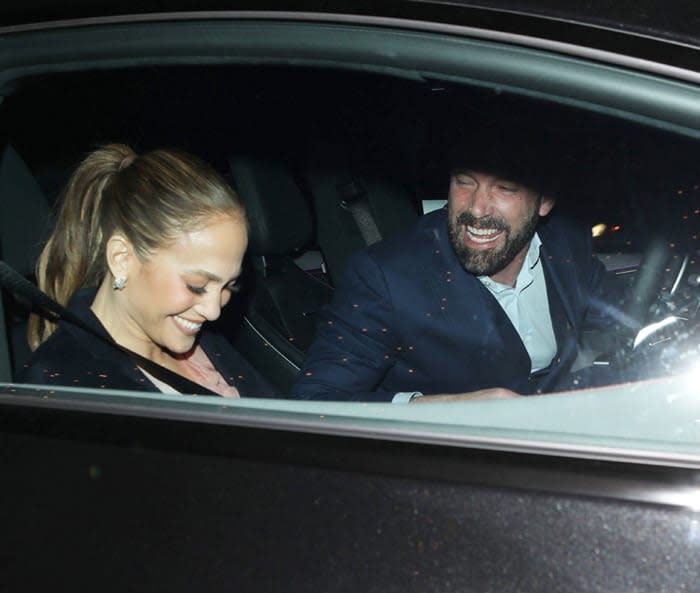 Jennifer Lopez y Ben Affleck de cena romantica por San Valentin