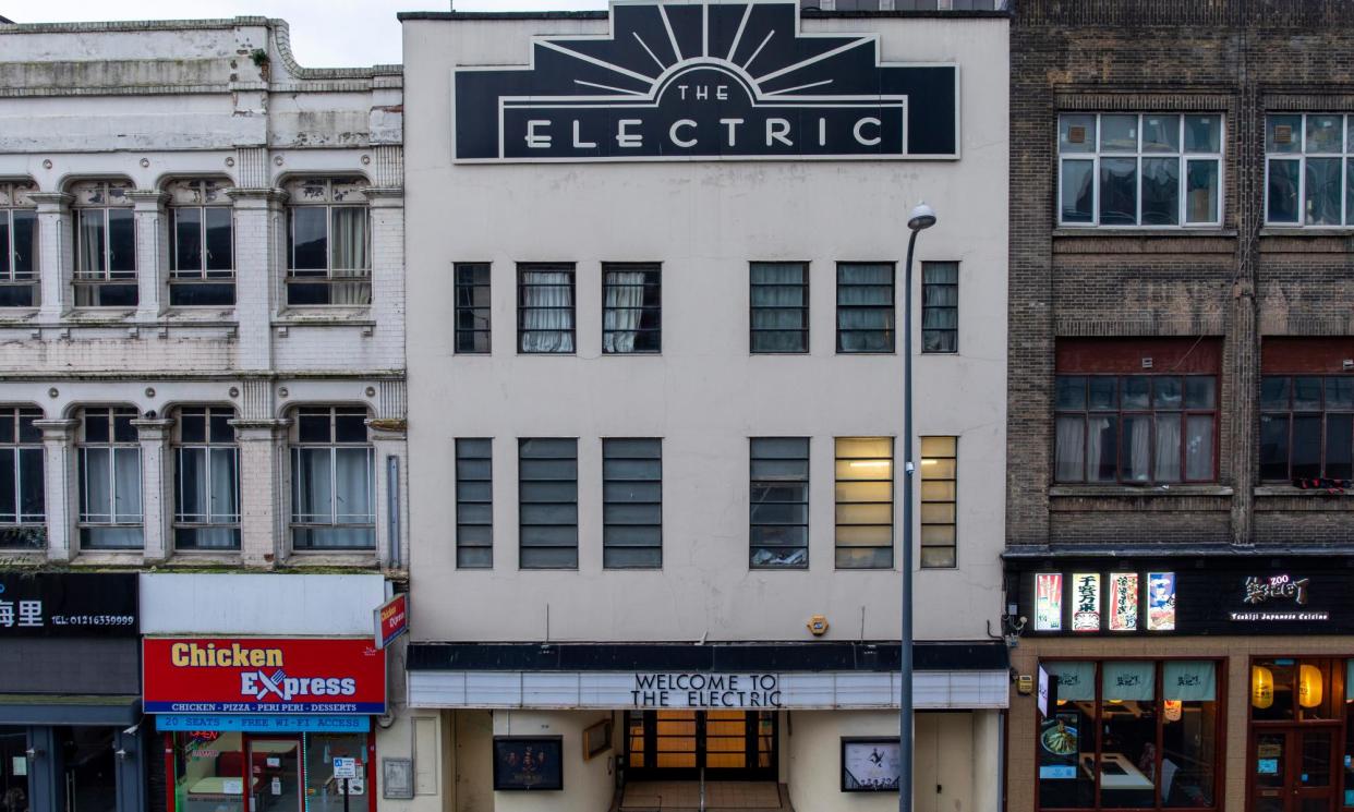 <span>Electric Cinema in Birmingham.</span><span>Photograph: Andrew Fox/The Guardian</span>