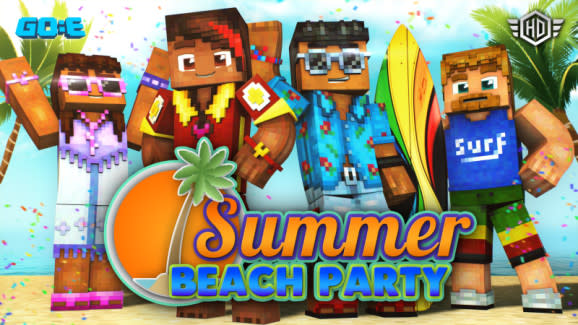 Super Beach Party contributes to a big month on the Minecraft Marketplace.