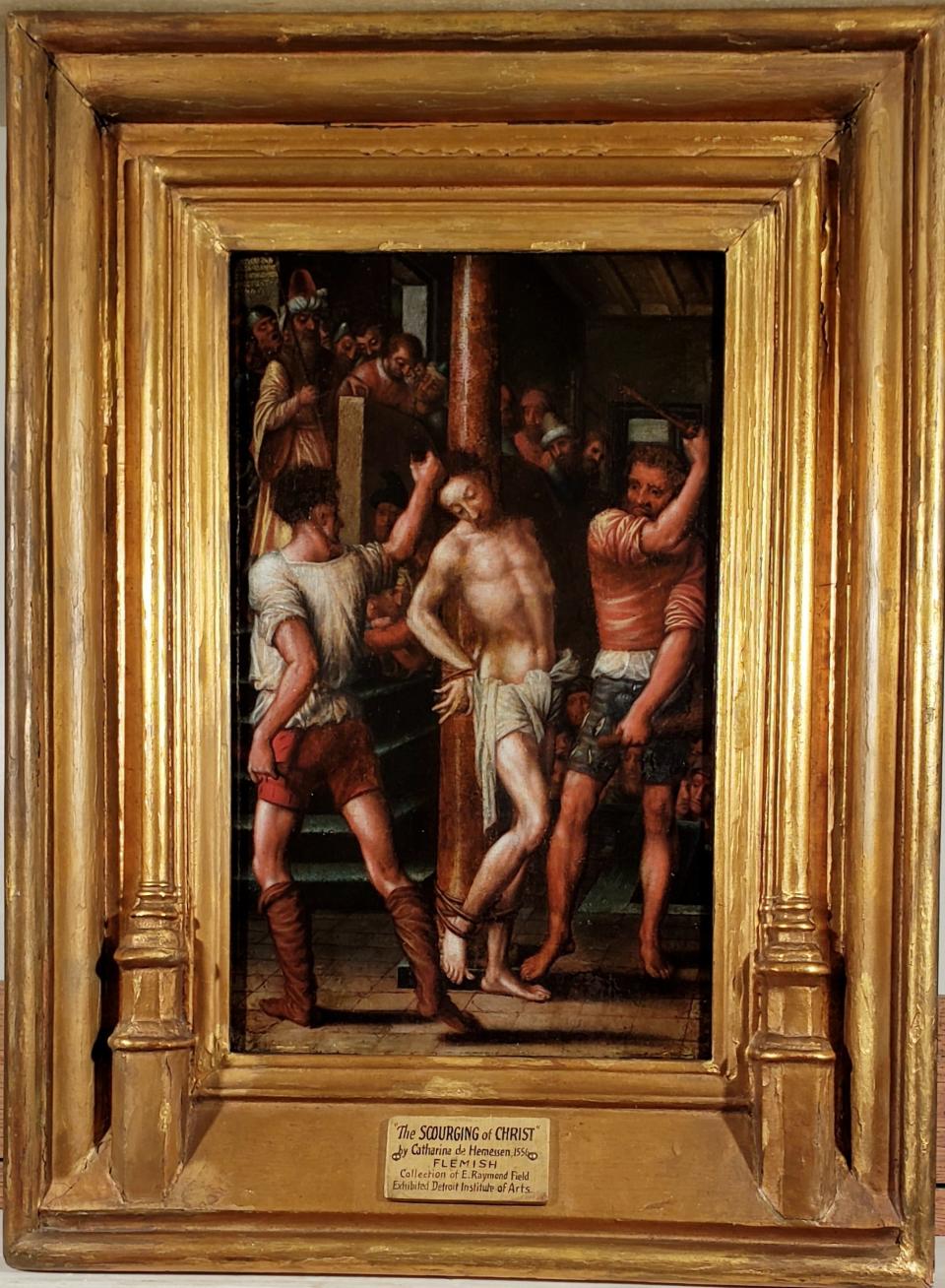 Catharina van Hemessen’s "Scourging of Christ" is on display at the Robert A. Deshon and Karl J. Schlachter Library for Design, Architecture, Art and Planning at the University of Cincinnati until April 30.