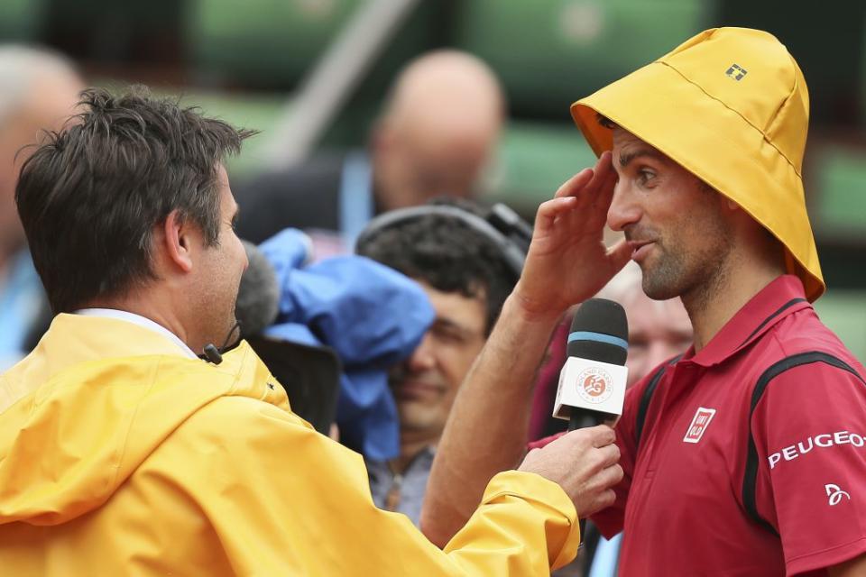 Serbia’s Novak Djokovic. <span class="inline-image-credit">(AP Photo/David Vincent)</span>