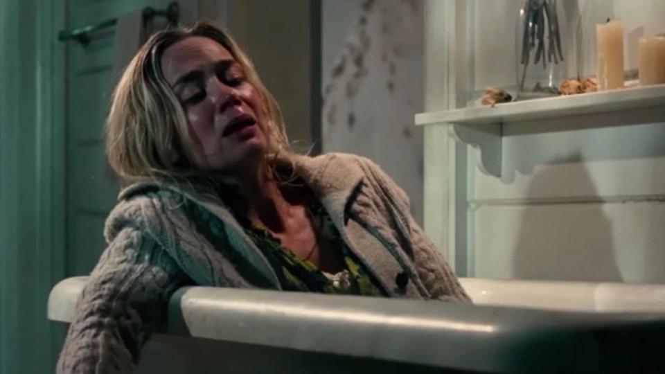 Emily Blunt as Evelyn Abbott in “A Quiet Place” (Photo credit: Paramount Pictures)