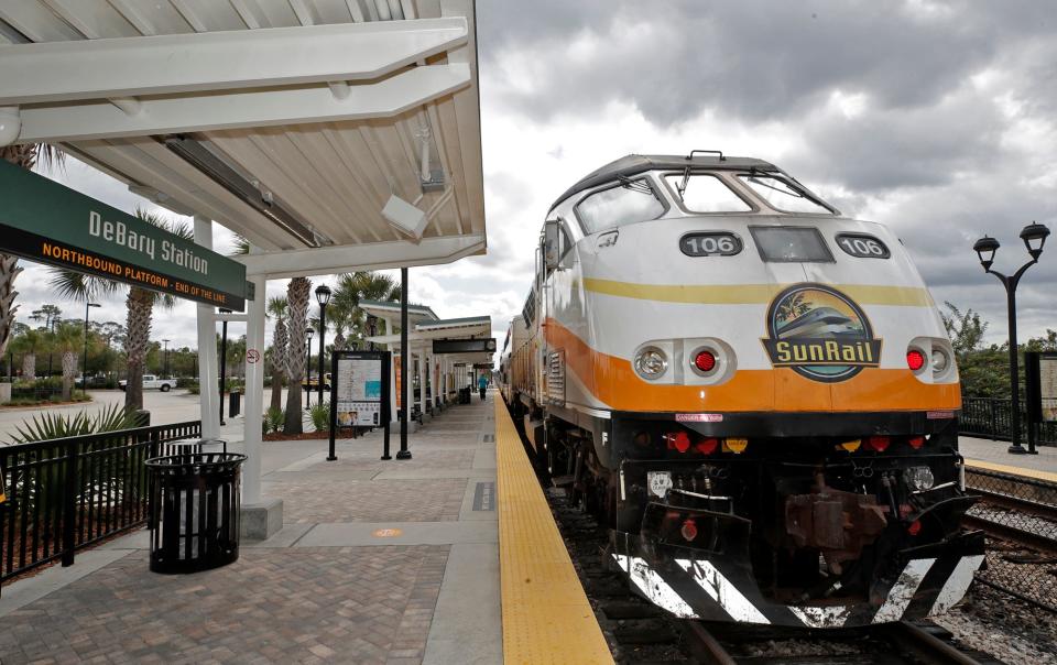 SunRail DeBary Station in DeBary, Thursday, Feb.18, 2022.