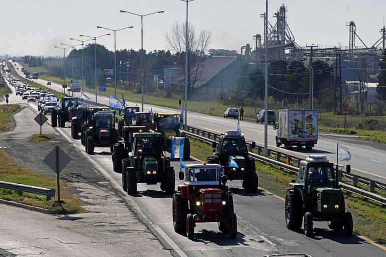 El 13 de julio pasado el campo realizó un cese de comercialización y se movilizó