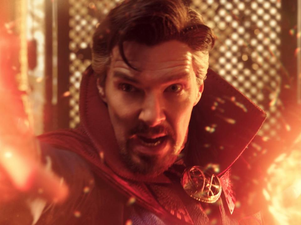 Benedict Cumberbatch in ‘Doctor Strange in the Multiverse of Madness' (Marvel Studios via AP)