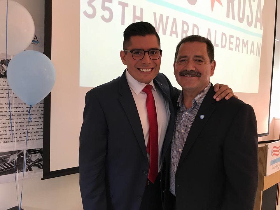 Chicago Alderman Carlos Ramirez-Rosa (left) and Cook County Commissioner Jes&uacute;s "Chuy" Garcia are both running to replace Rep. Luis Guti&eacute;rrez<strong>.</strong> (Photo: Carlos Ramirez-Rosa/Facebook)