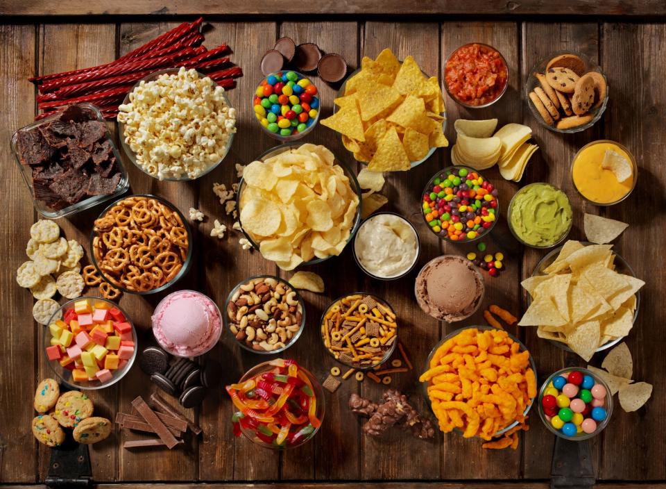 A new study shows that ultra-processed foods like ice cream and chips are as addictive as drugs.