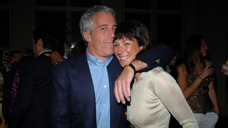 PHOTO:In this March 15, 2005 file photo, Jeffrey Epstein and Ghislaine Maxwell attend The 2005 Wall Street Concert Series Benefitting Wall Street Rising at Cipriani Wall Street in New York.  (Joe Schildhorn/Patrick McMullan via Getty Images, FILE)