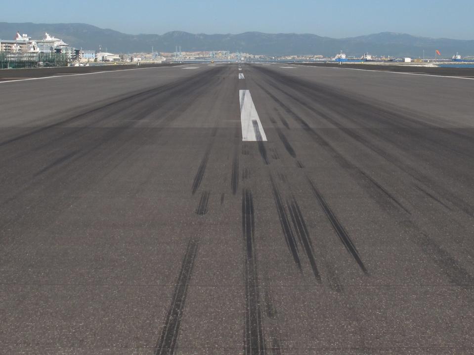 Flight plan: the runway at Gibraltar airport, likely to be on the ‘green list' (Simon Calder)