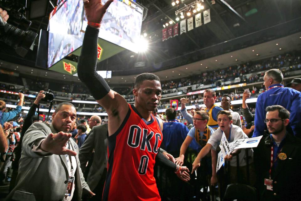 <p>Russell Westbrook’s 2016-17 season was memorable and historic for many reasons, but where does it compare to some of the all-time performances? </p>