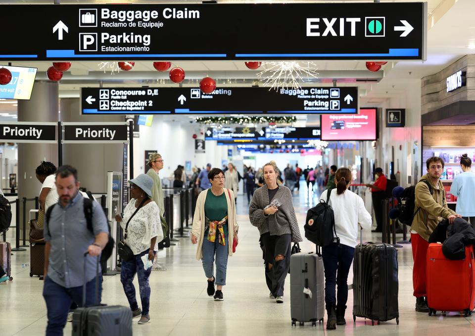 Miami International Airport on Dec. 19, 2022, in Miami, Florida.