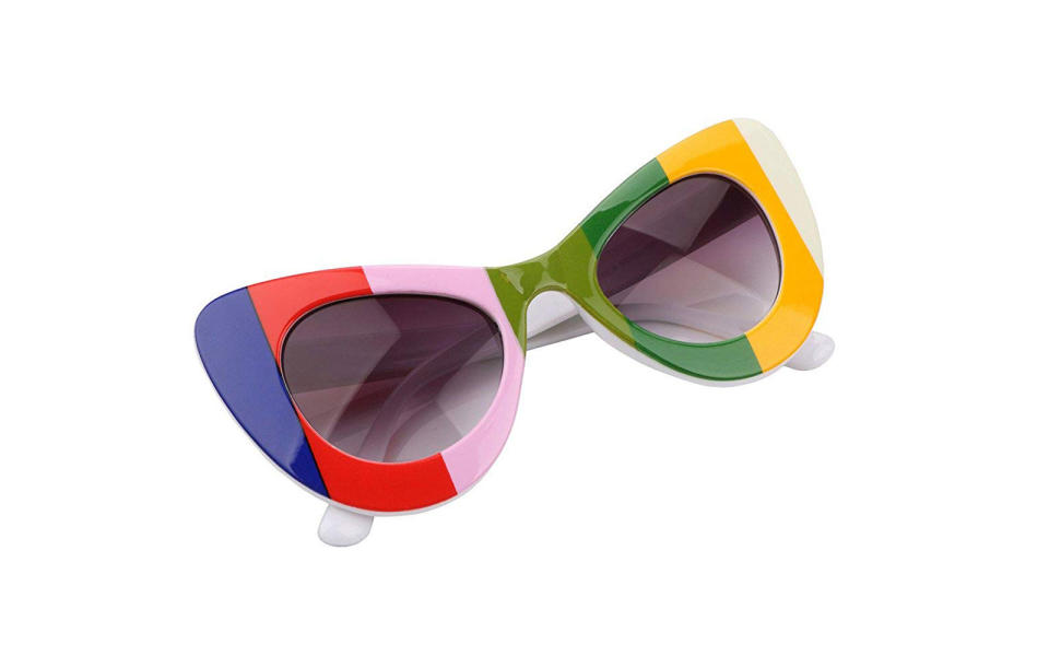 Feisedy Retro Sunglasses