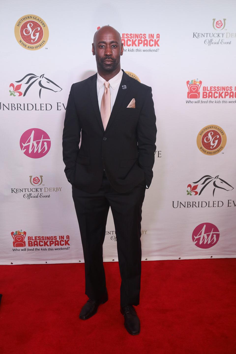 Actor D.B. Woodside during the Unbridled Eve Gala 2019 in Louisville. May 3, 2019.