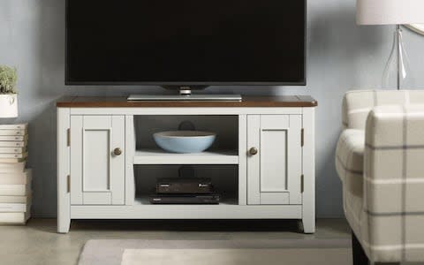 Luxe Collection - Newport Ready Assembled TV Unit - fits up to 42 Inch TV - Credit: Very.co.uk