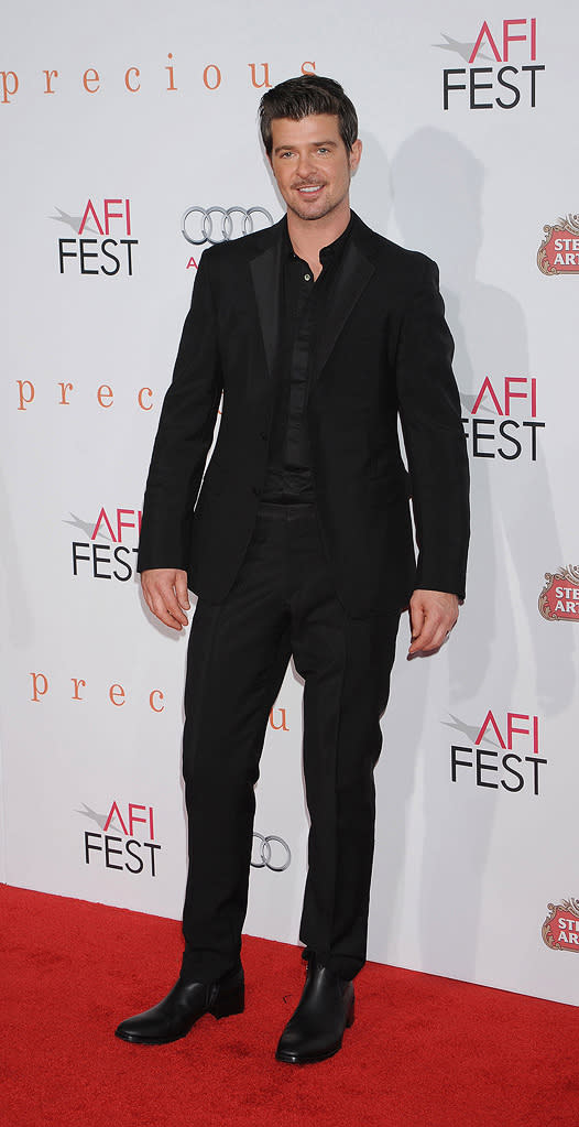 AFI Fest 2009 Precious Screening Robin Thicke