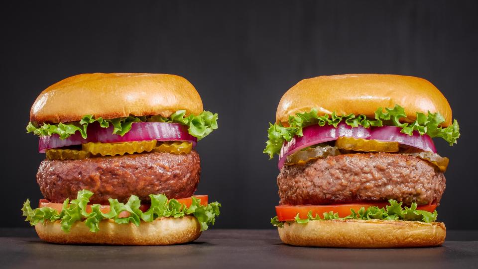 Impossible Burger versus Beyond Burger.
