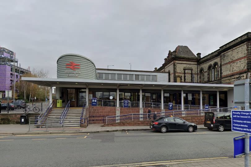 Warrington Central train station