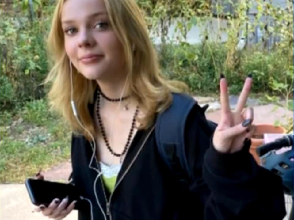 Chloe Campbell, 14, was last seen at a football game at Boulder High School (Screengrab/Video CBS News)