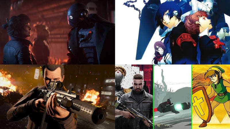 Image: Ubisoft, Atlus, Rockstar Games, Mundfish / Shedworks / Nintendo / Claire Jackson / Kotaku, Screenshot: Remedy Games / Kotaku