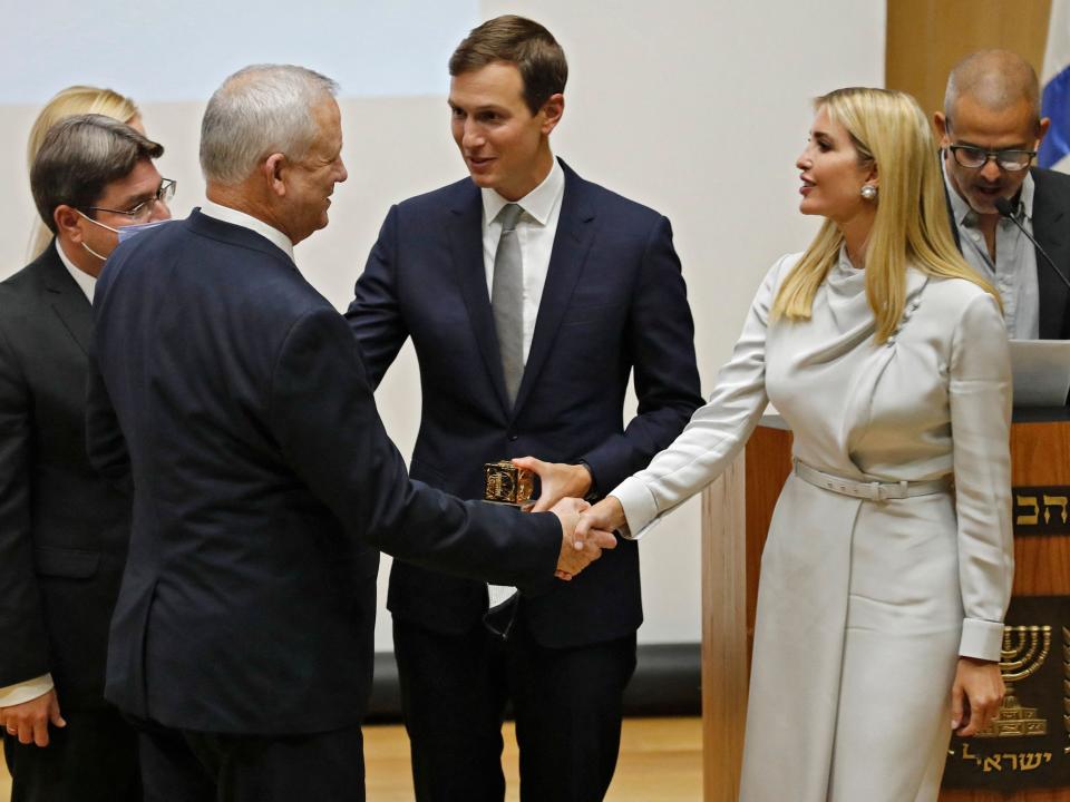 Ivanka Trump and Jared Kushner in Israel
