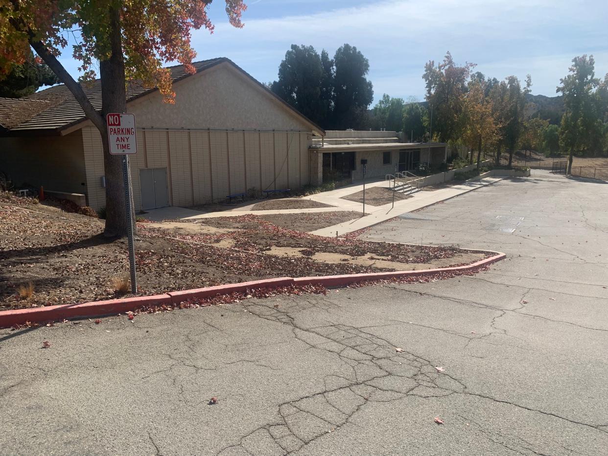 The former site of the Hillcrest Christian School in Thousand Oaks, which will be developed into an affordable housing project offering townhomes for purchase.