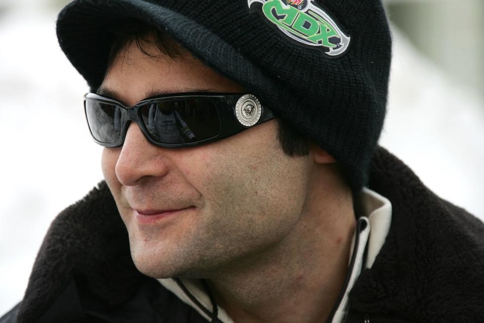 PARK CITY, UT - JANUARY 23:  Actor Corey Feldman walks on Main Street during the 2006 Sundance Film Festival January 23, 2006 in Park City, Utah.  (Photo by Frazer Harrison/Getty Images)