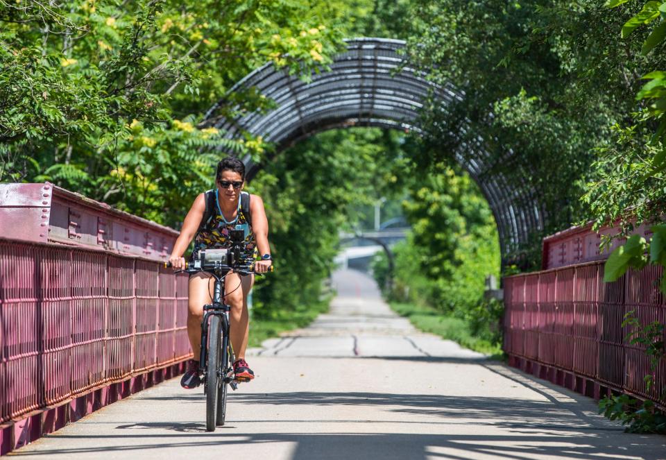 The Monon Trail turns 25 years old in 2021.  The trail, which originally was controversial, now beloved by Indianapolis residents.