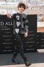<p>Timothée Chalamet attends the <em>Bones and All</em> photocall at the Hotel De La Ville on Nov. 12 in Rome, Italy.</p>