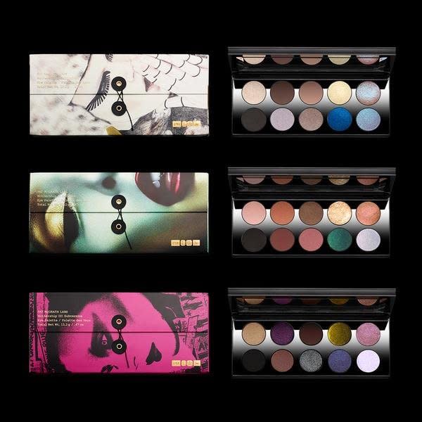<strong>"If I were to receive any palette this season, it would be all of the Pat McGrath Mothership eyeshadow palettes. The textures and colors are absolutely dreamy." <br /><br />-- <a href="https://www.instagram.com/beau_nelson/" target="_blank" rel="noopener noreferrer">Beau Nelson</a>, celebrity makeup artist who's worked with Emma Roberts and Camila Mendes</strong><br /><br /><strong>Pat McGrath Mothership palettes <a href="https://www.patmcgrath.com/products/mothership-i-subliminal" target="_blank" rel="noopener noreferrer">retail for $125 each</a>, <a href="https://www.patmcgrath.com/products/mothership-totale" target="_blank" rel="noopener noreferrer">$300 for the set of three shown here</a>, or <a href="https://www.patmcgrath.com/collections/eye-shadow-palettes/products/eye-ecstasy-kit?variant=3389333897240" target="_blank" rel="noopener noreferrer">$475 for four palettes and four eye pencils</a>.&nbsp;</strong>