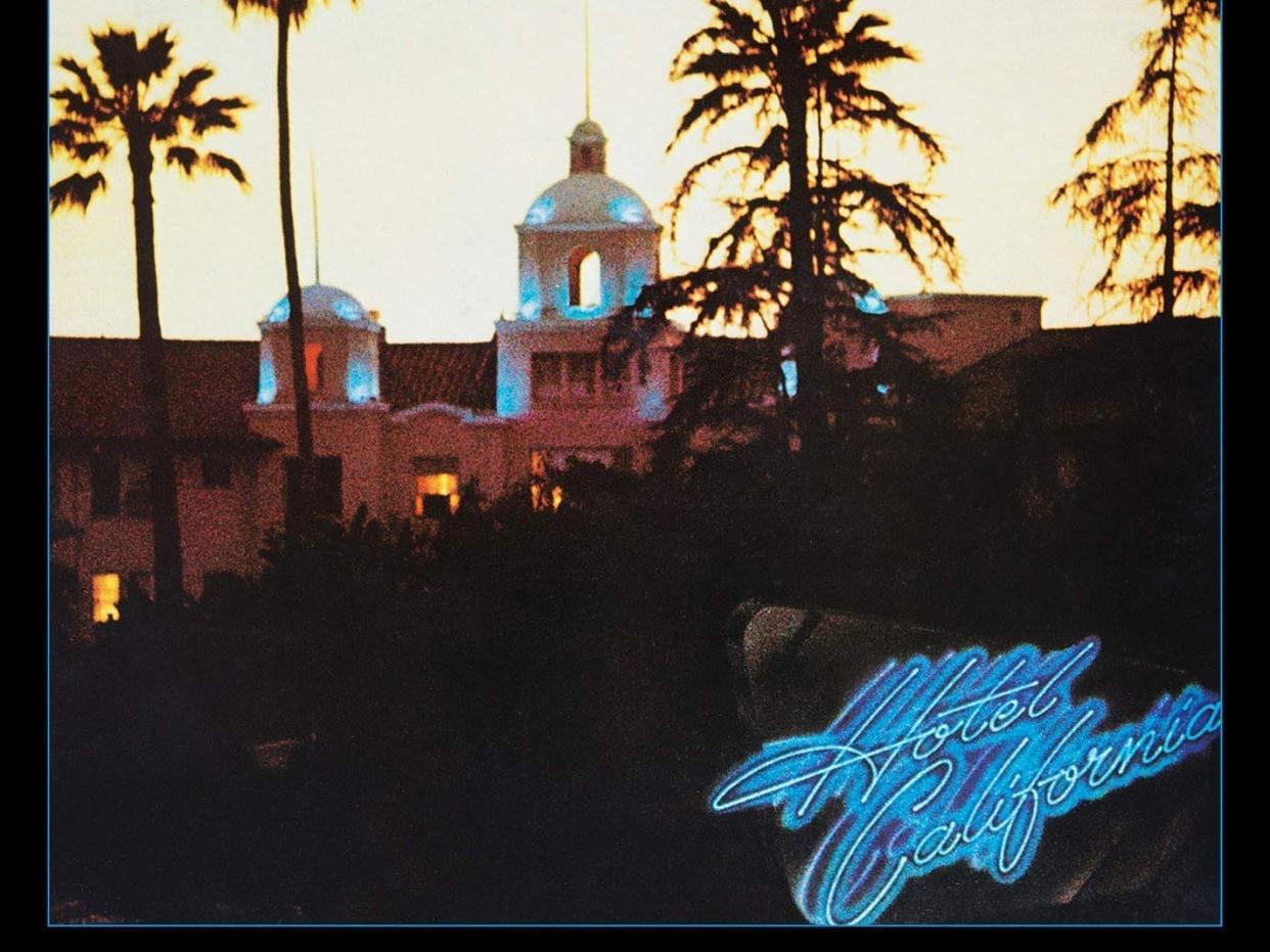 hotel california eagles album cover
