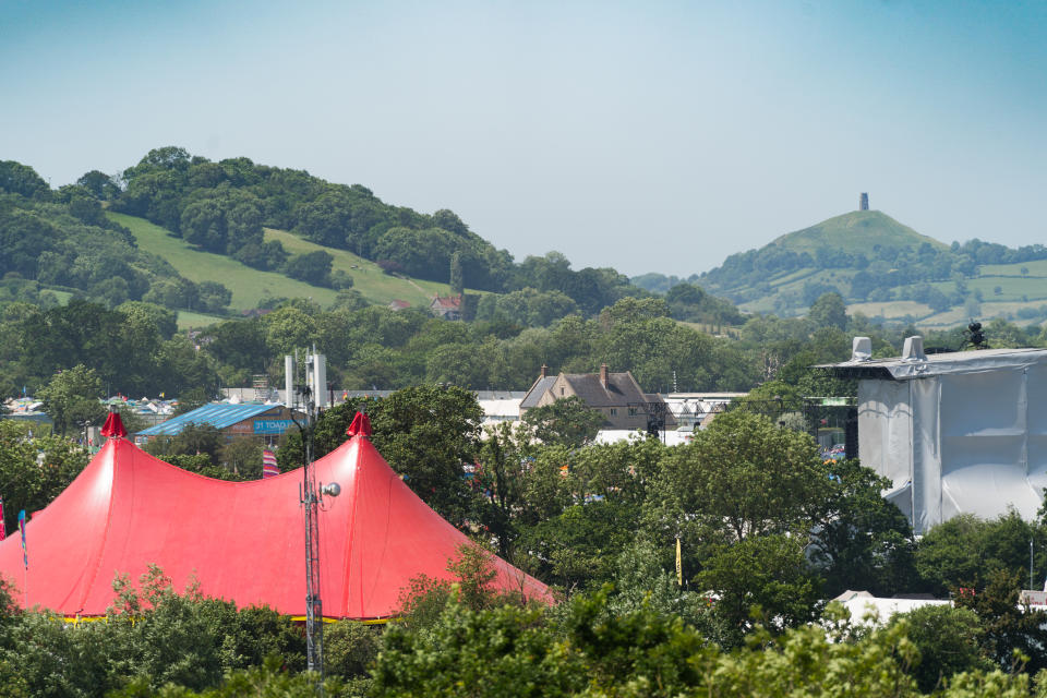 A view of the Thor on Day 2 (Thursday) of the 2019 Glastonbury Festival at Worthy Farm in Somerset. Photo date: Thursday, June 27, 2019. Photo credit should read: Richard Gray/EMPICS Entertainment