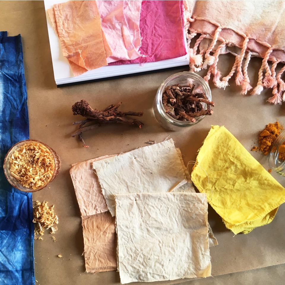 Plant-dyed products are good for the environment—and good for your closet.